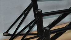 700c alloy frame and fork